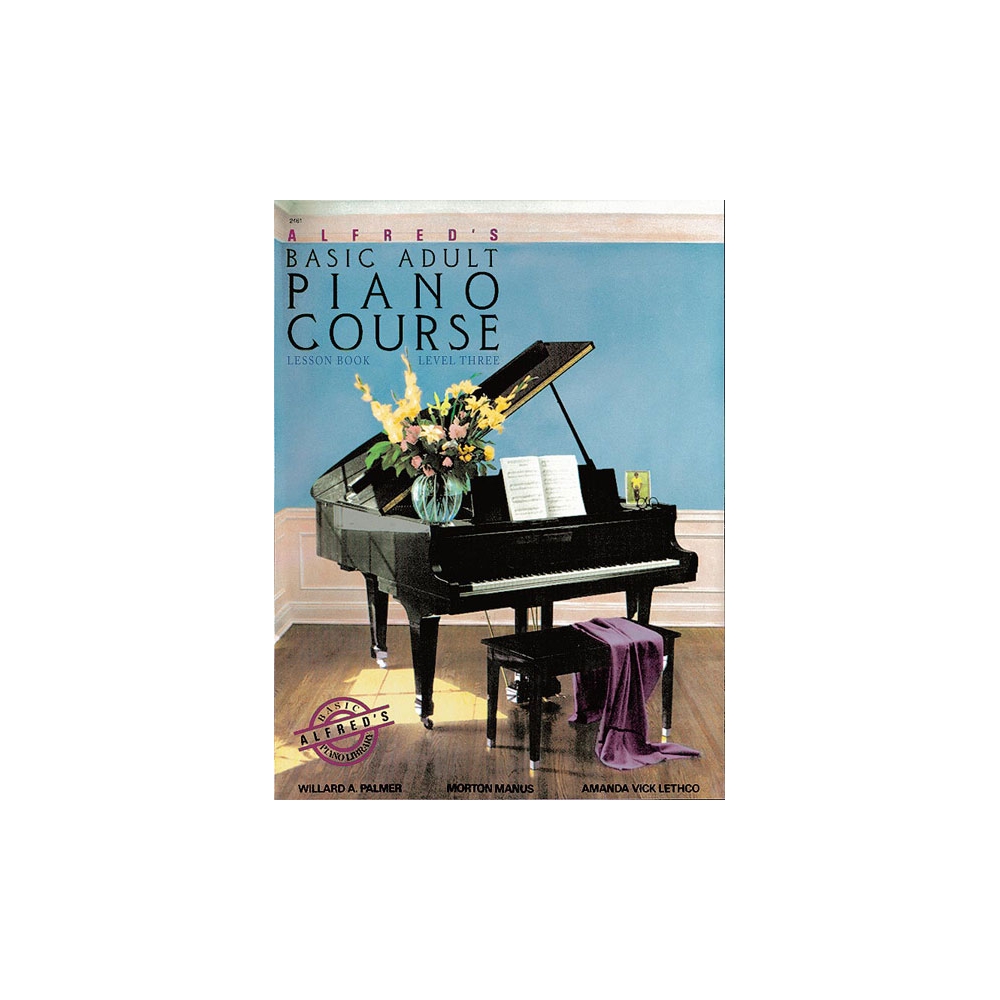 Alfred's Basic Adult Piano Course: Lesson Book 3