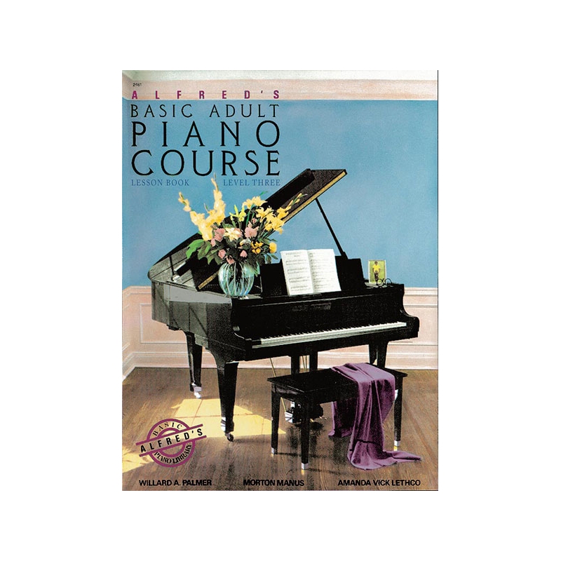 Alfred's Basic Adult Piano Course Lesson 3