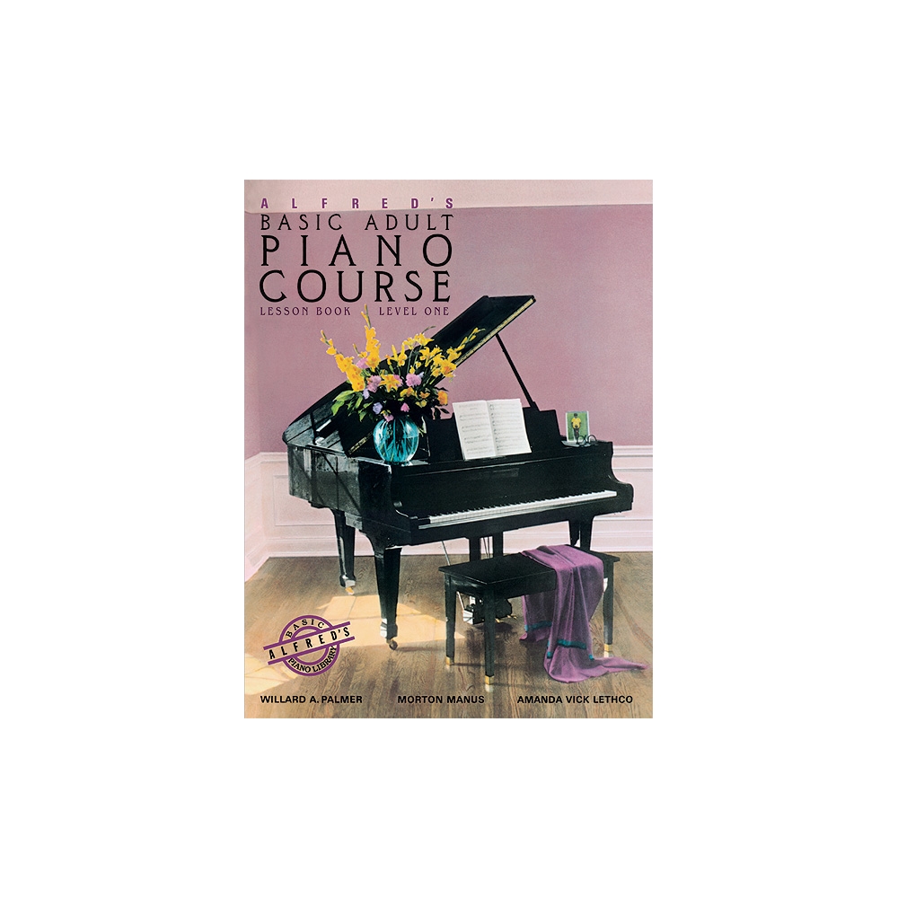 Alfred's Basic Adult Piano Course Lesson Book 1