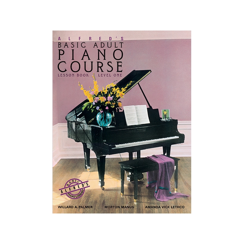 Alfred's Basic Adult Piano Course Lesson Book 1