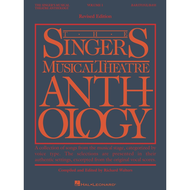 Singer's Musical Theatre Anthology – Volume 1 (Baritone/Bass)