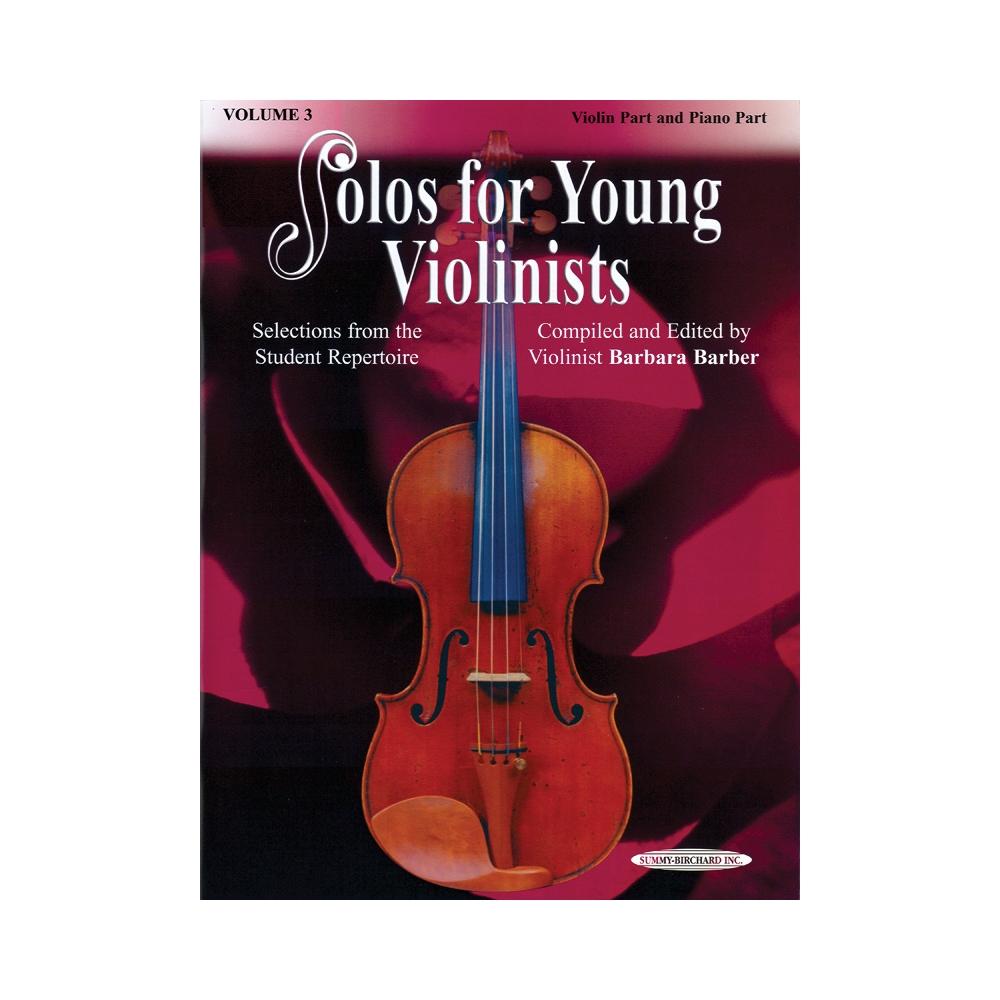 Barber, Barbara - Solos for Young Violinists , Vol. 3