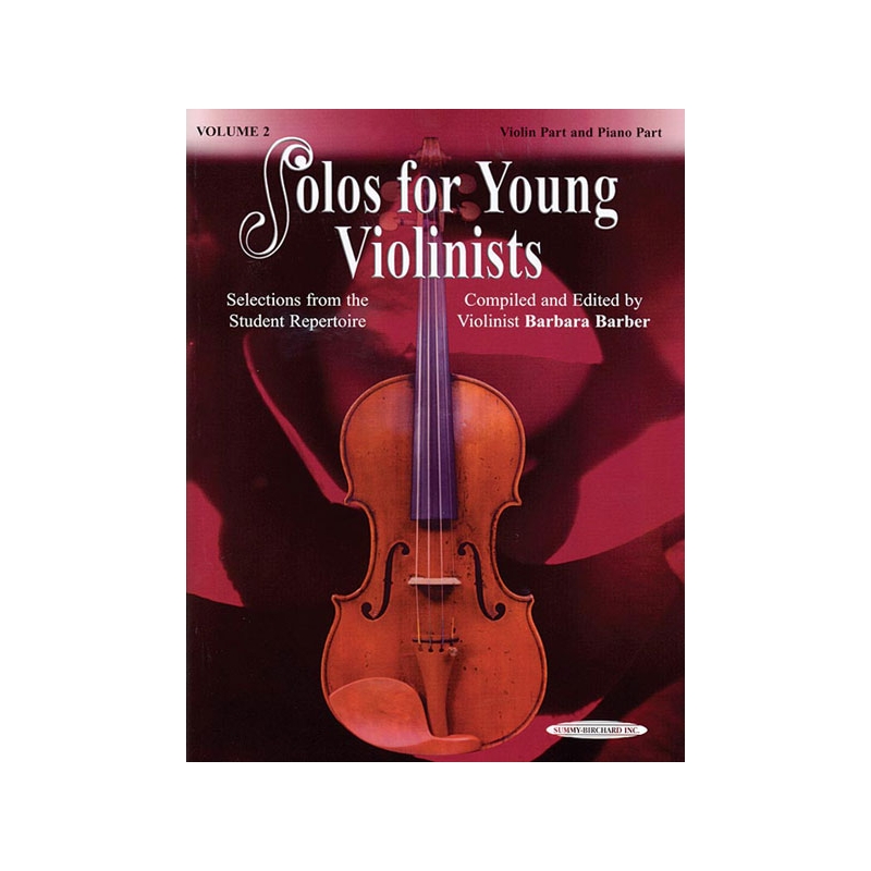 Solos for Young Violinists Violin Part and Piano Acc., Volume 2