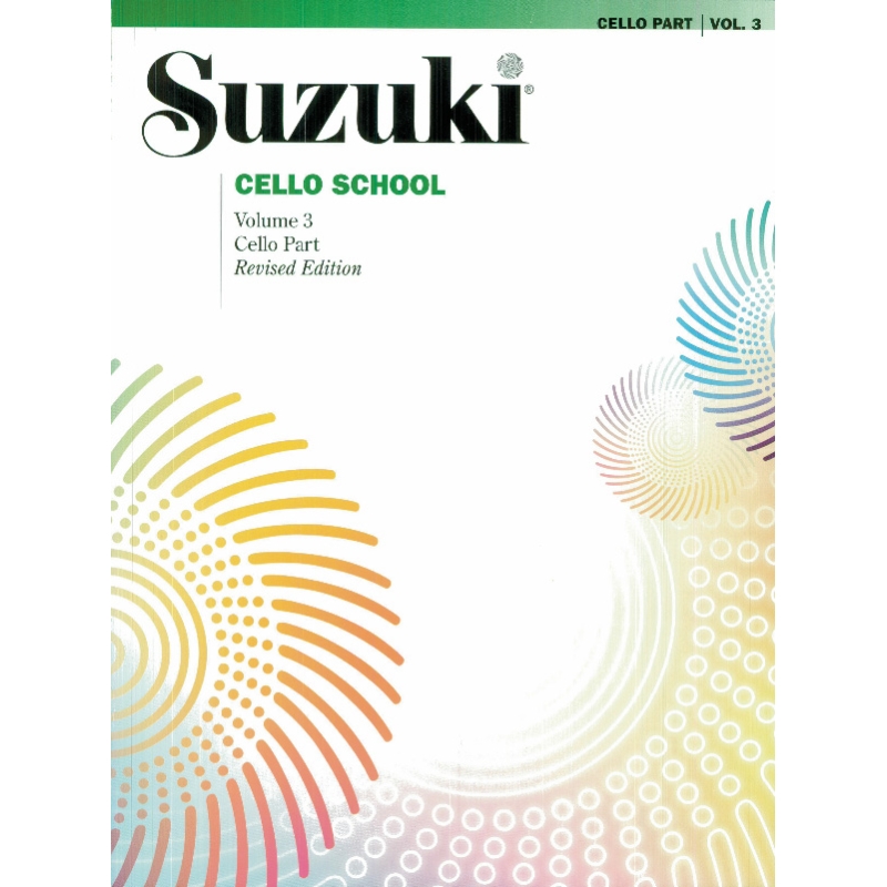 Suzuki Cello School, Volume 3