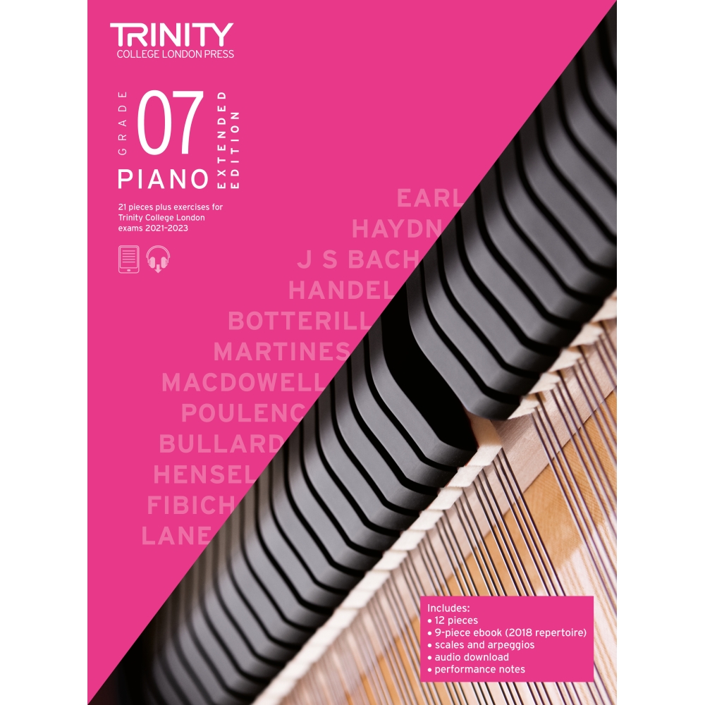 Trinity - Piano 2021-2023. Grade 7 (extended ed)