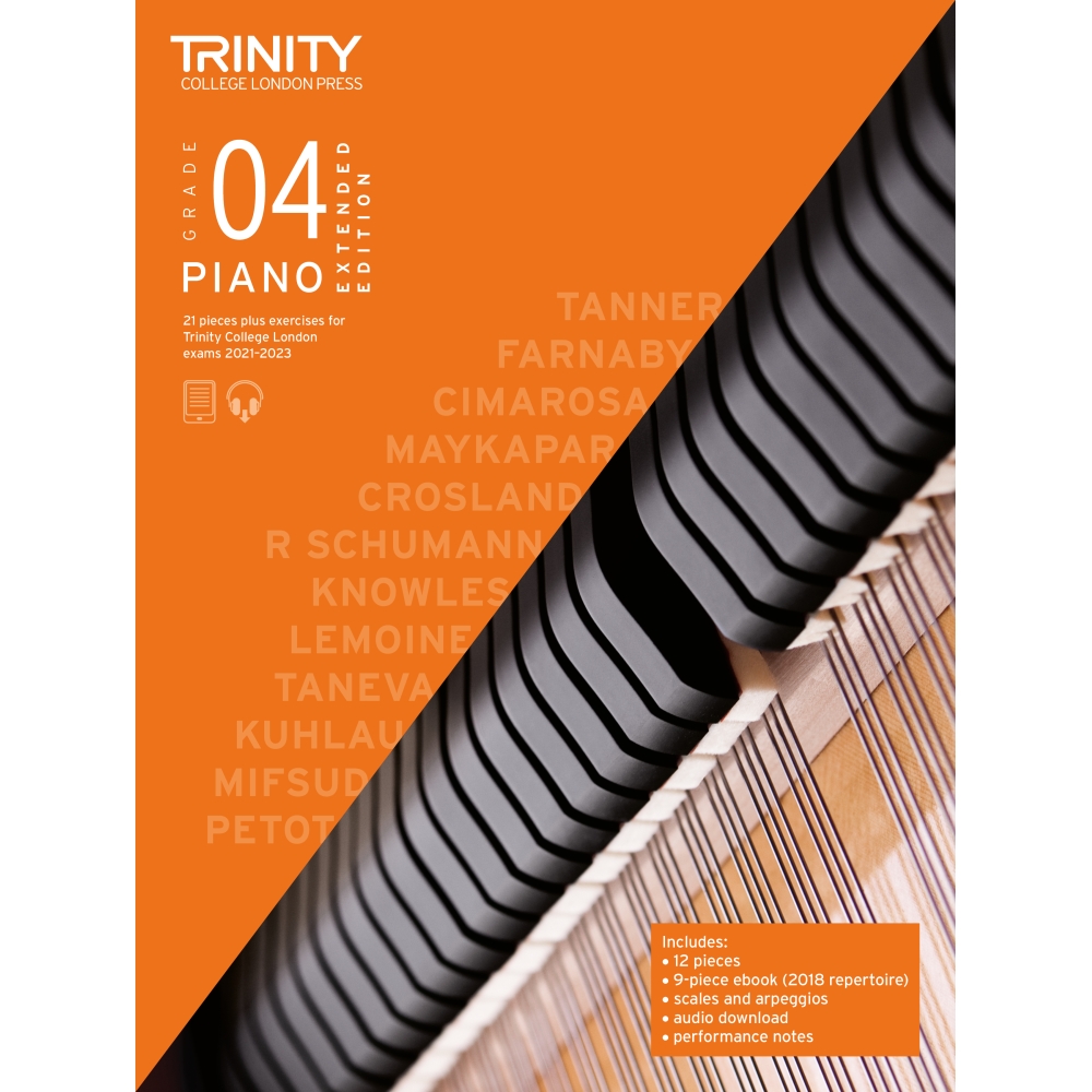 Trinity - Piano 2021-2023. Grade 4 (extended ed)