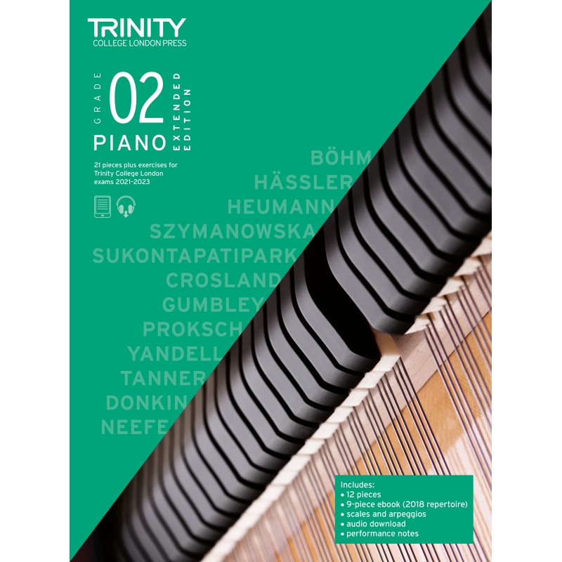 Trinity - Piano 2021-2023. Grade 2 (extended ed)