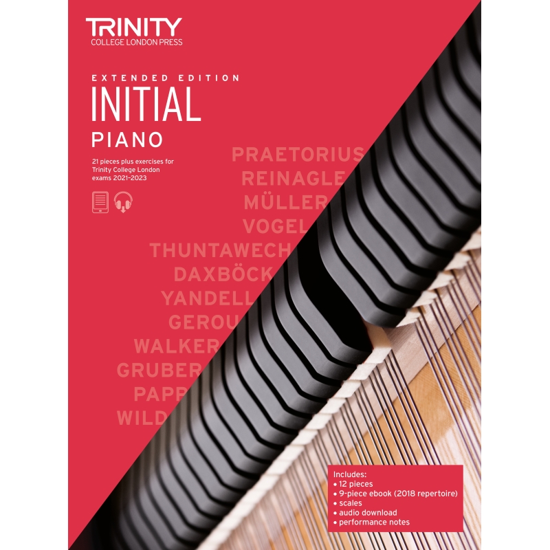 Trinity - Piano 2021-2023. Initial (extended ed)