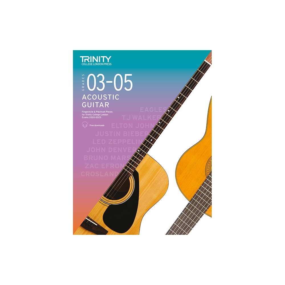 Trinity - Acoustic Guitar 2020-2023. Grades 3-5