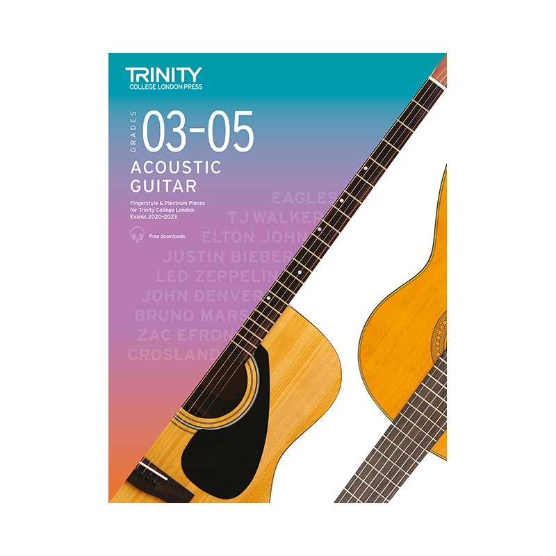 Trinity - Acoustic Guitar 2020-2023. Grades 3-5