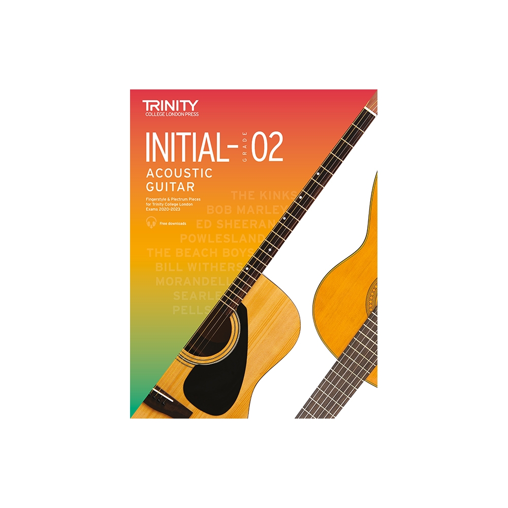 Trinity Acoustic Guitar 2020 2023. Initial Gr 2
