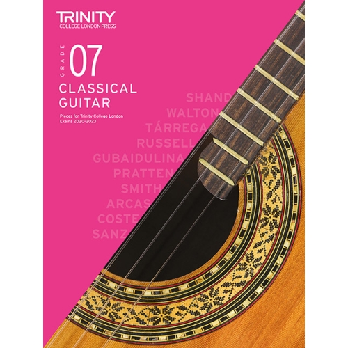 Trinity - Classical Guitar 2020-2023. Grade 7