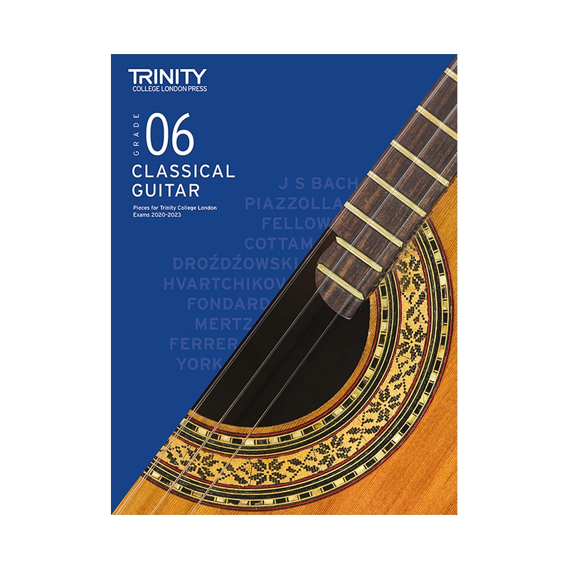 Trinity - Classical Guitar 2020-2023. Grade 6