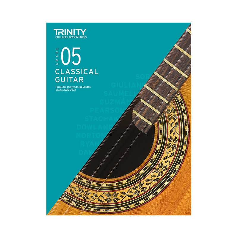 Trinity - Classical Guitar 2020-2023. Grade 5