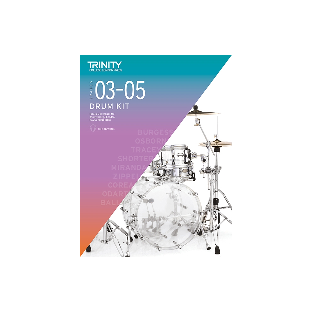 Trinity - Drum Kit 2020-2023. Grades 3-5