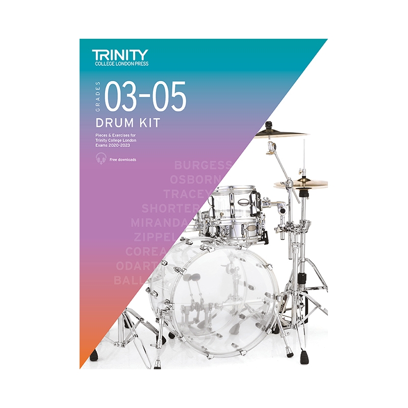 Trinity - Drum Kit 2020-2023. Grades 3-5