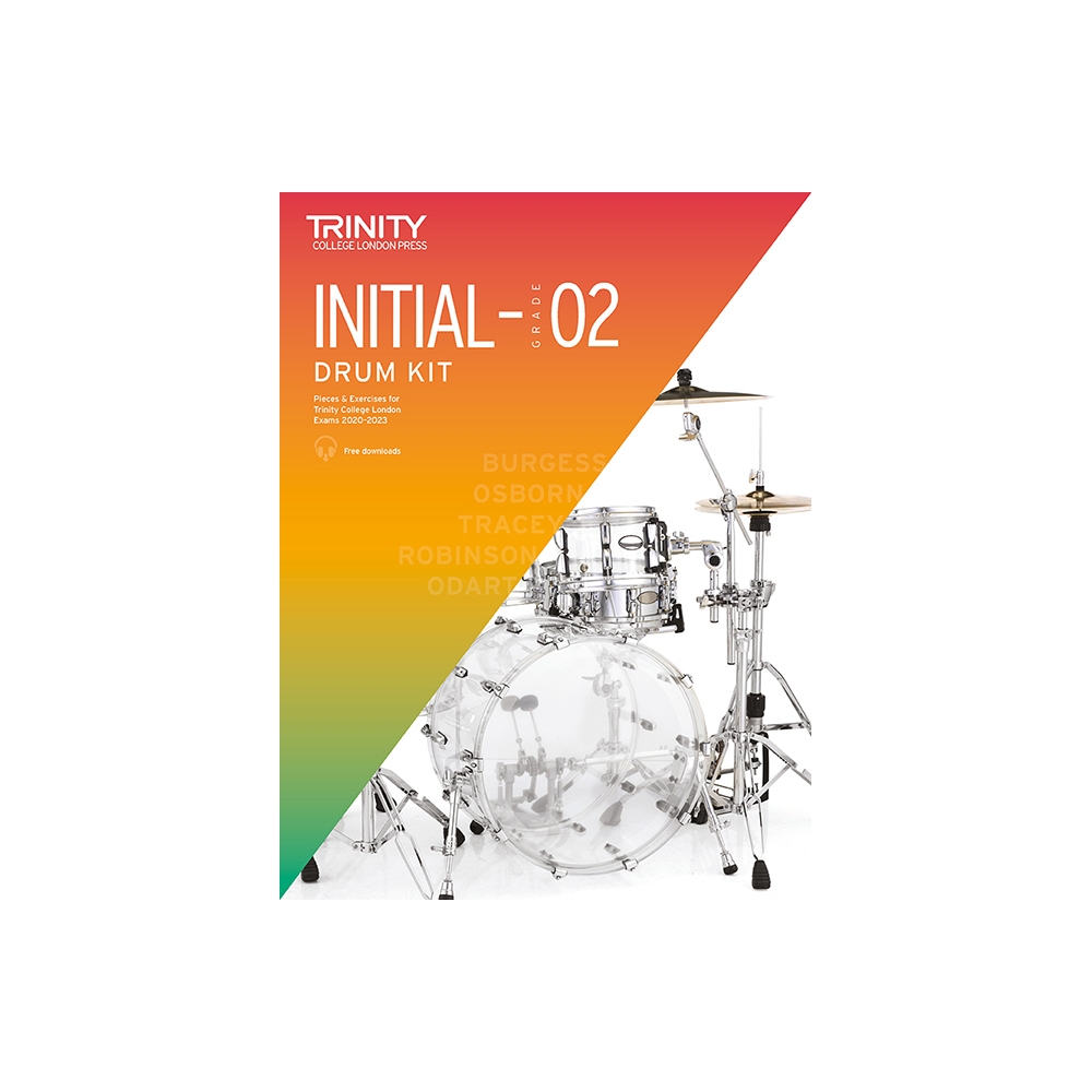 Trinity - Drum Kit 2020-2023. Initial-Grade 2