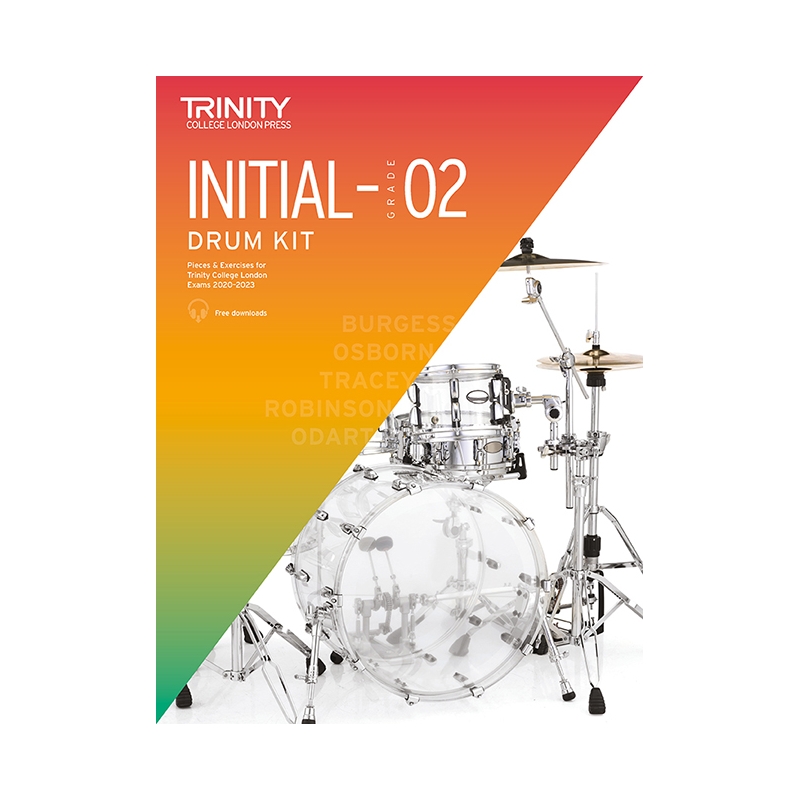Trinity - Drum Kit 2020-2023. Initial-Grade 2