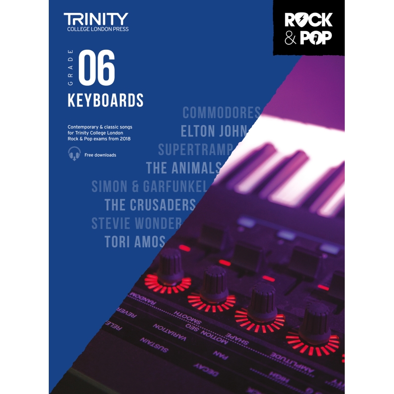 Trinity - Rock & Pop 2018 Keyboards Grade 6