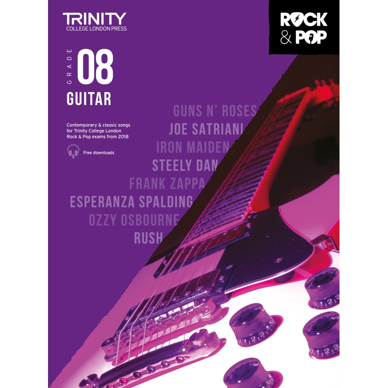 Trinity - Rock & Pop 2018 Guitar Grade 8
