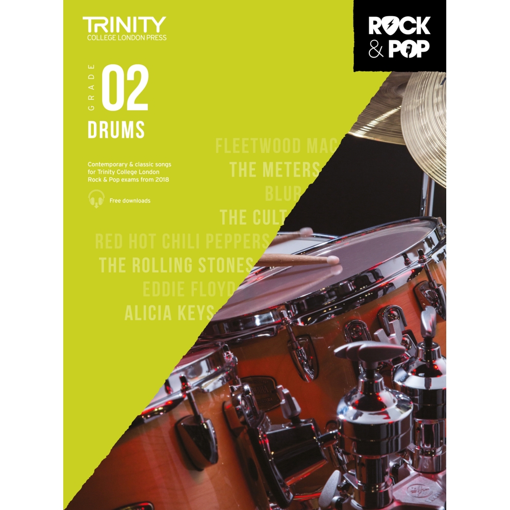 Trinity Rock & Pop 2018 Drums Grade 2