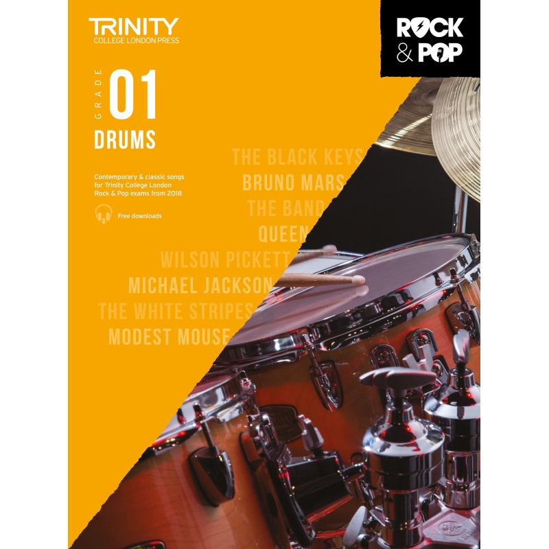 Trinity Rock & Pop 2018 Drums Grade 1