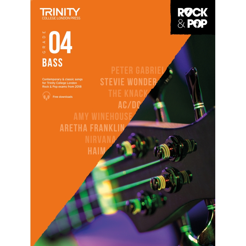 Trinity - Rock & Pop 2018 Bass Grade 4