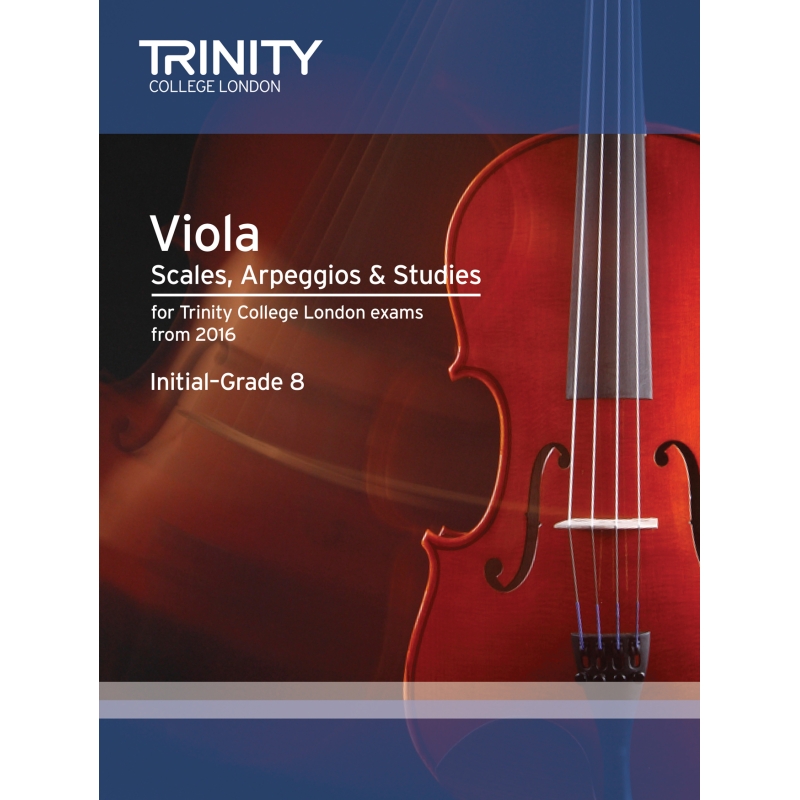 Trinity - Viola Scales Initial-Grade 8 from 2016