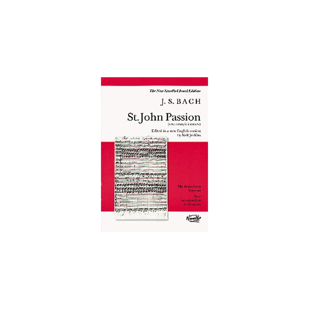 Bach, J S - St. John Passion (Vocal Score)