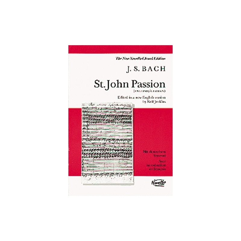 Bach, J S - St. John Passion (Vocal Score)