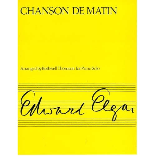 Elgar, Edward - Chanson de Matin Op.15 No.2