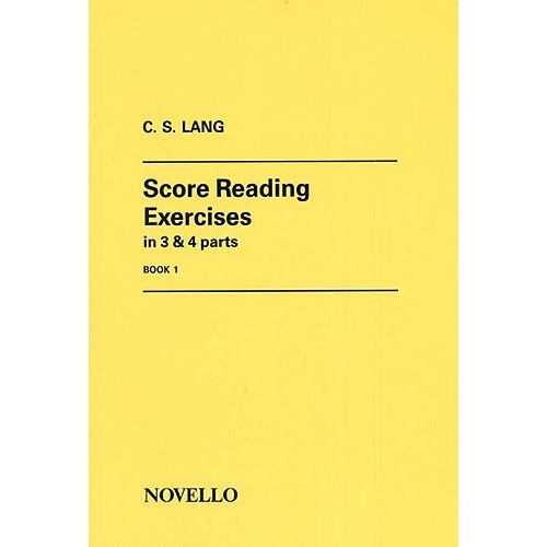 C.S. Lang: Score Reading Exercises Book 1