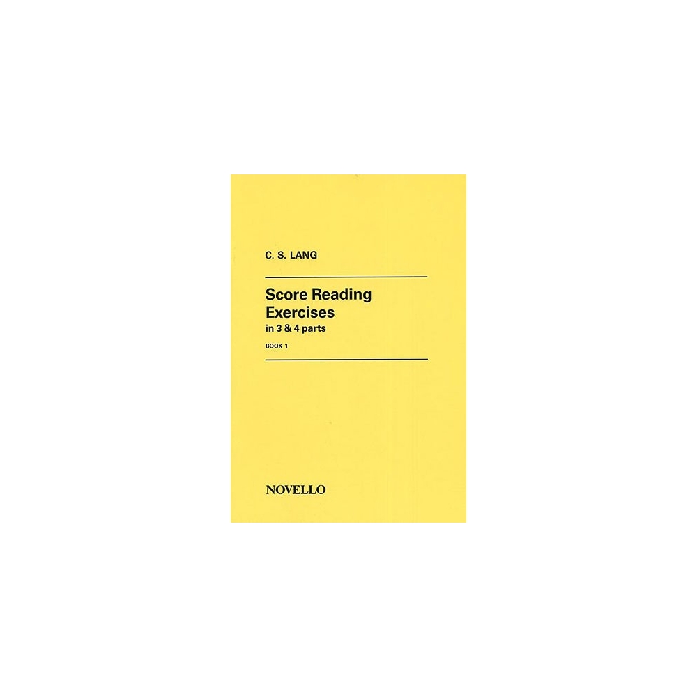 Score Reading Exercises Book 1