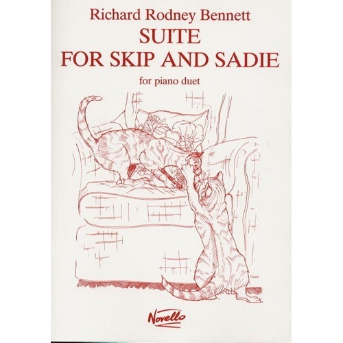 Richard Rodney Bennett: Suite For Skip And Sadie For Piano Duet