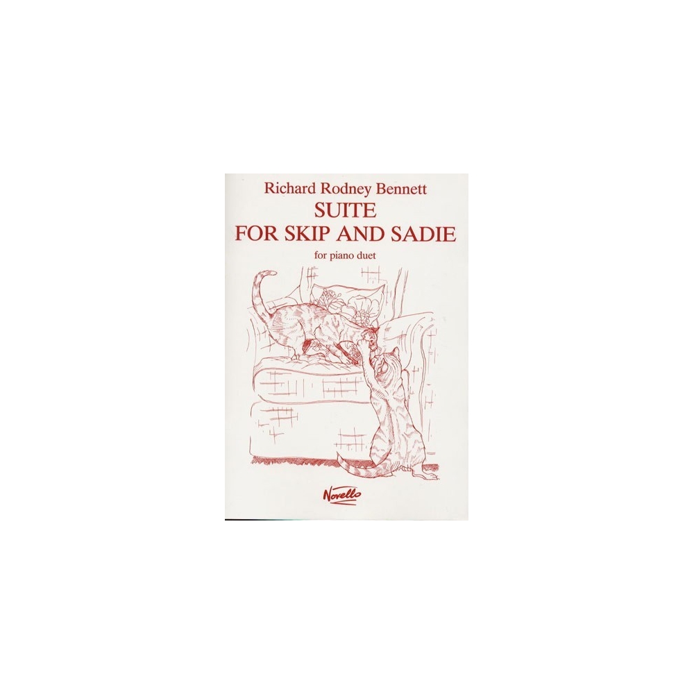 Richard Rodney Bennett: Suite For Skip And Sadie For Piano Duet