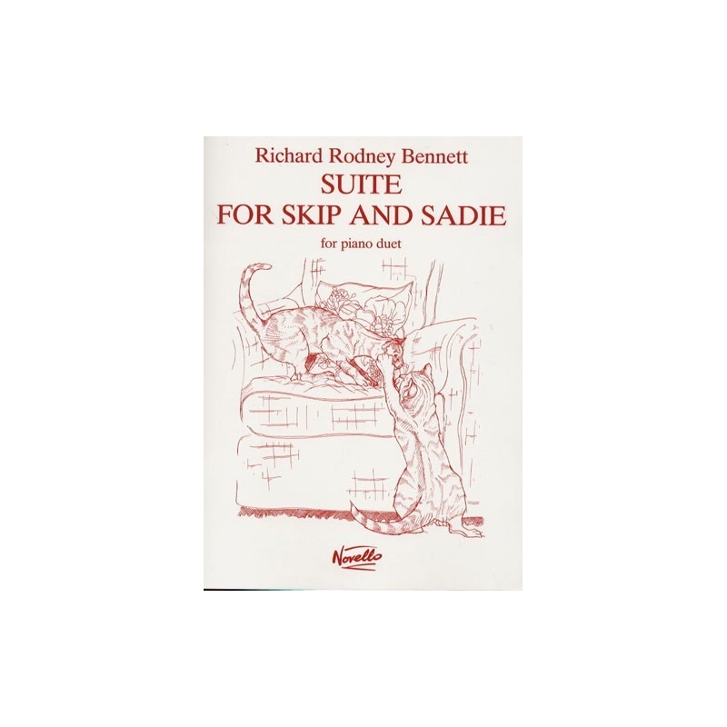 Bennett, Richard Rodney - Suite For Skip And Sadie For Piano Duet