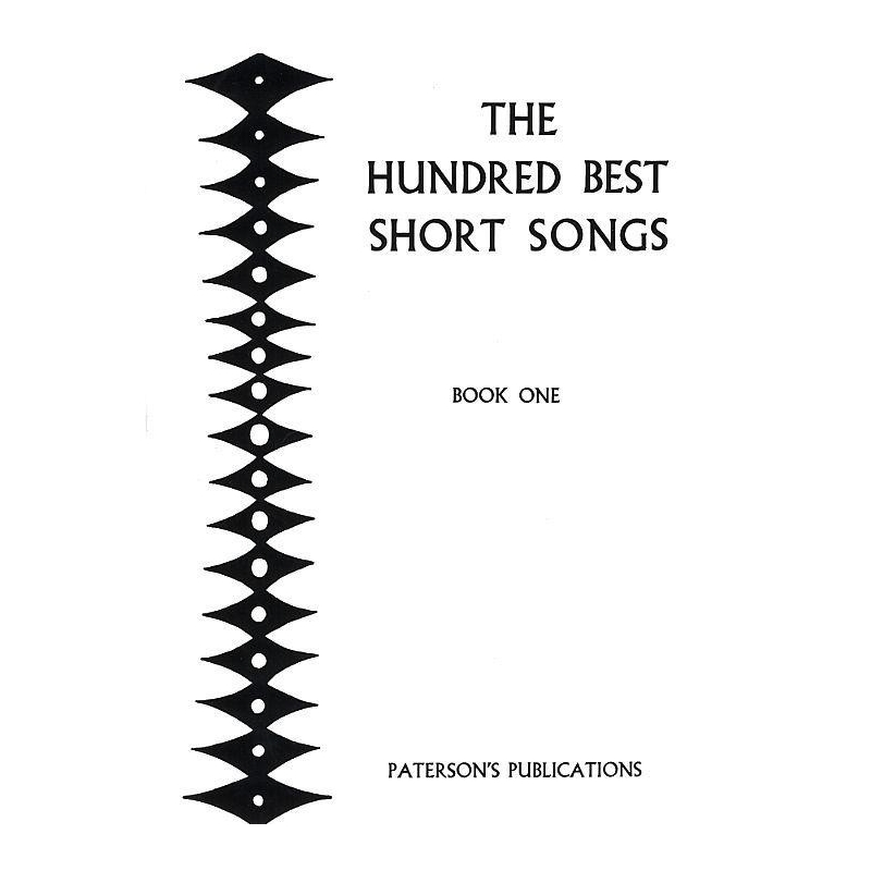 The Hundred Best Short Songs Book 1