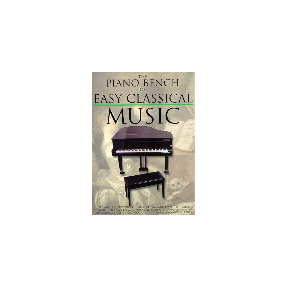 The Piano Bench of Easy Classical Music