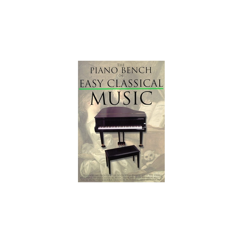 The Piano Bench Of Easy Classical Music