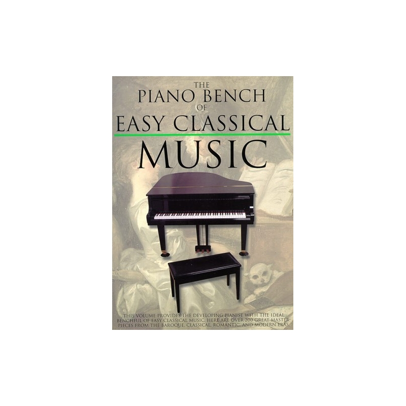 The Piano Bench of Easy Classical Music