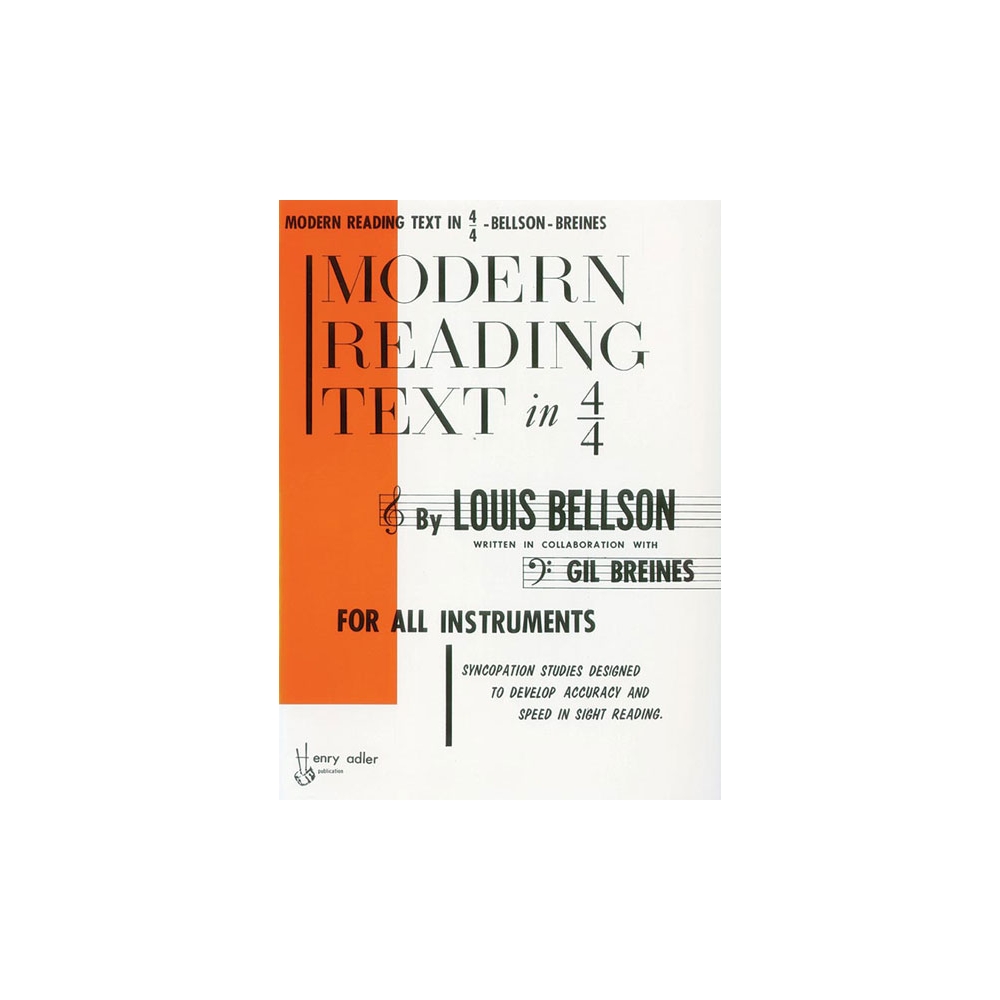 Breines & Bellson - Modern Reading Text In 4/4