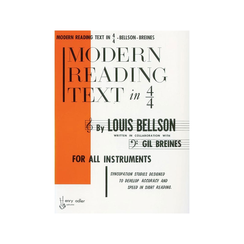 Breines & Bellson - Modern Reading Text In 4/4