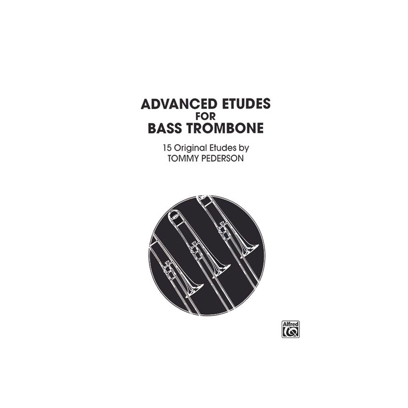 Pederson, Tommy - Advanced Etudes for Bass Trombone