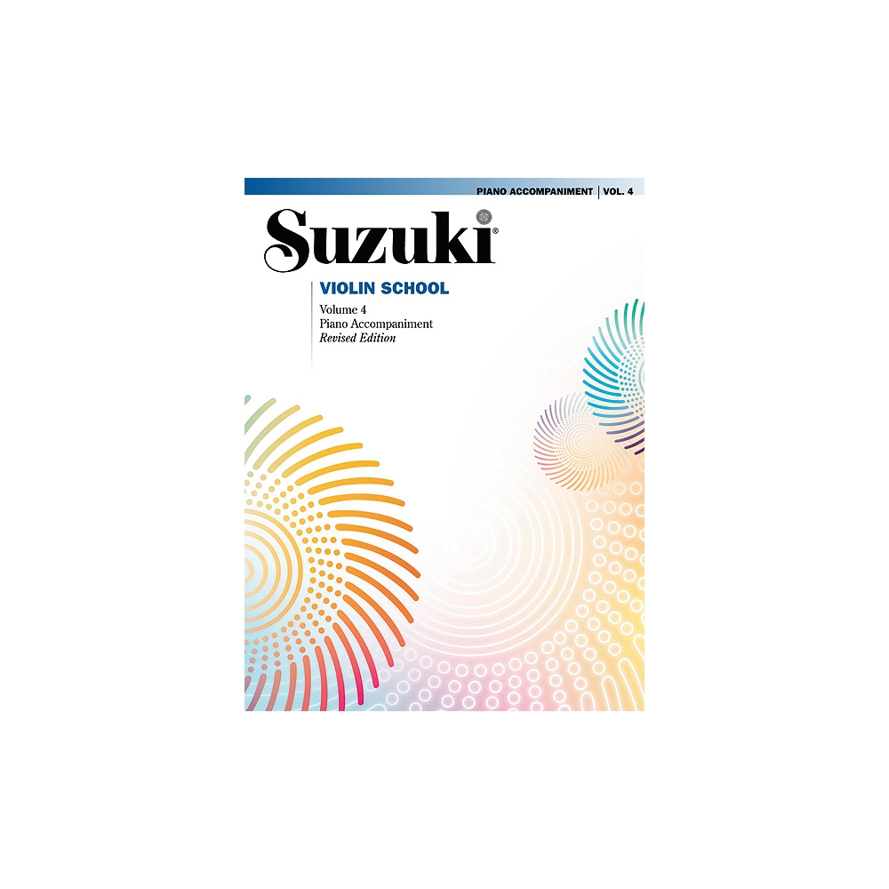 Suzuki Violin School 4 - Piano Acc. (Revised)