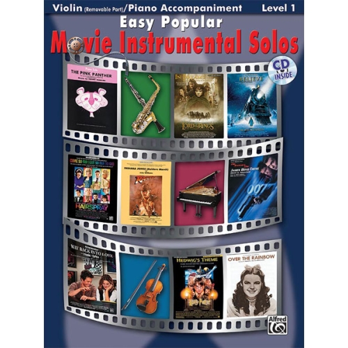 Easy Popular Movie Instrumental Solos for Strings