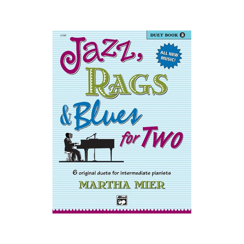 Mier, Martha - Jazz, Rags & Blues for 2 Book 2