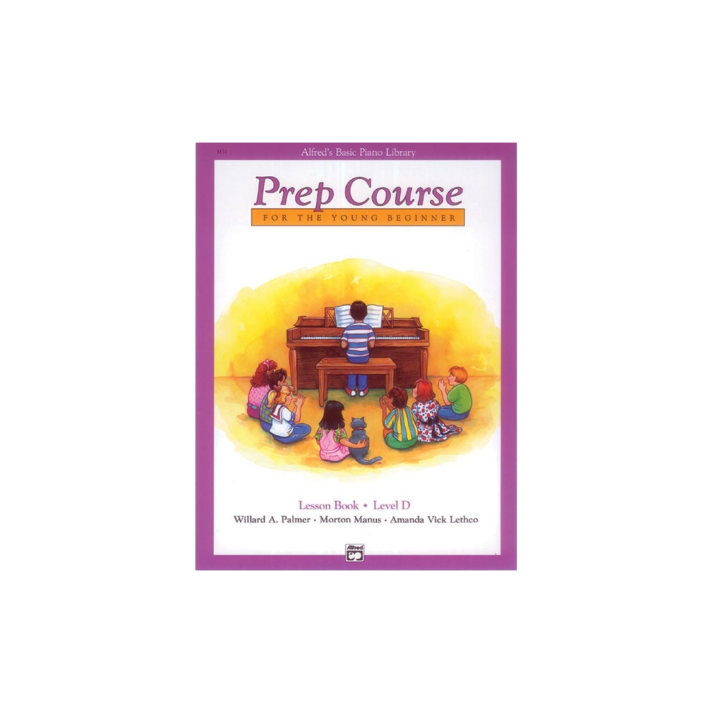 Alfred's Basic Piano Library Prep Course Lesson D
