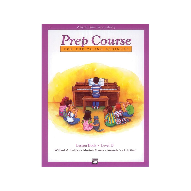 Alfred's Basic Piano Library Prep Course Lesson D