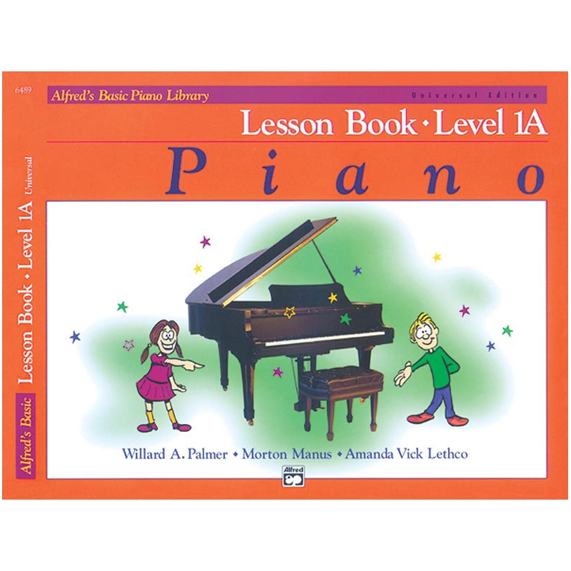 Alfred's Basic Piano Library  Lesson 1A