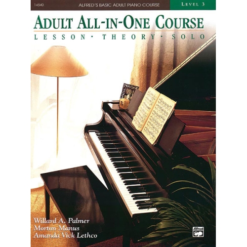 Alfred's Basic Adult All-in-One Course, Book 3